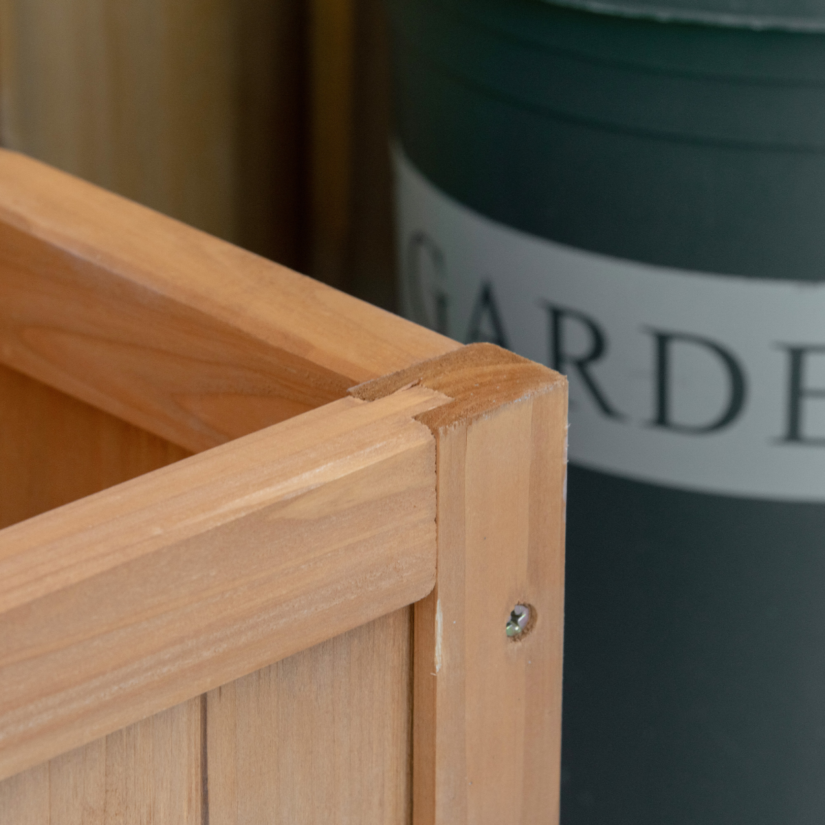cortex-london-windsor-wooden-garden-planter-box-trellis-brown-76x36x170cm