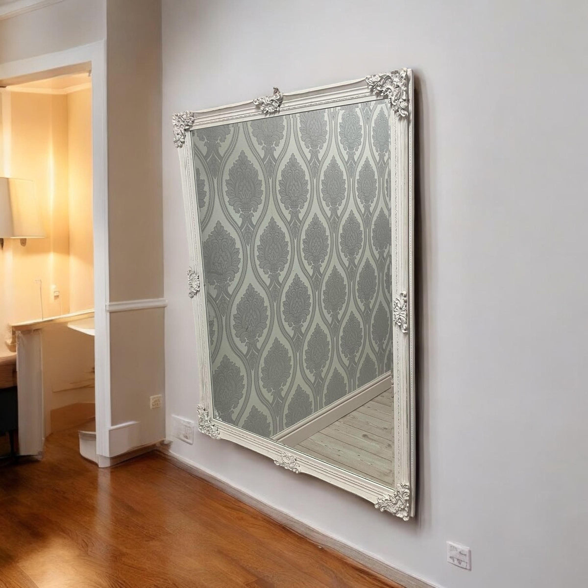 cortex-london-white-modern-hand-finished-mirror-with-hanging-hook