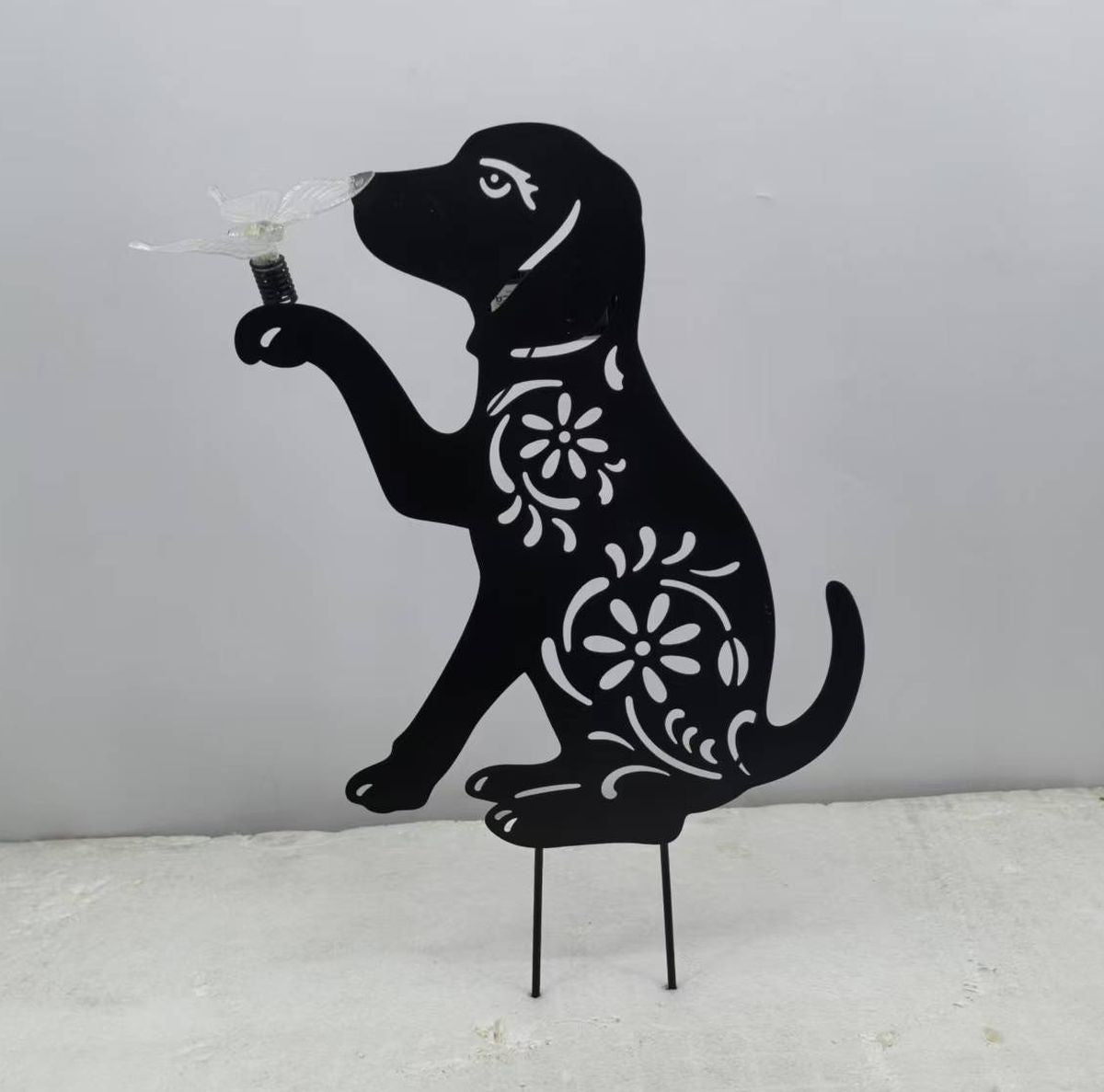 cortex-london-windsor-dog-solar-stake-light-steel-cut-ornament
