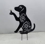 cortex-london-windsor-dog-solar-stake-light-steel-cut-ornament