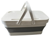 Collapsible Picnic Basket with Tray