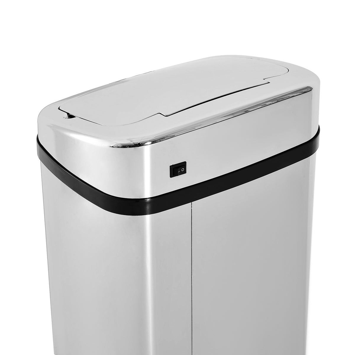 cortex-london-windsor-50l-motion-sensor-abs-rubbish-bin-silver-black