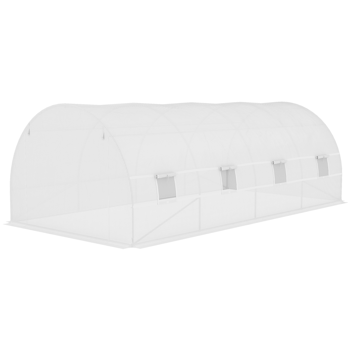 cortex-london-outsunny-york-tunnel-greenhouse-replacement-cover-white