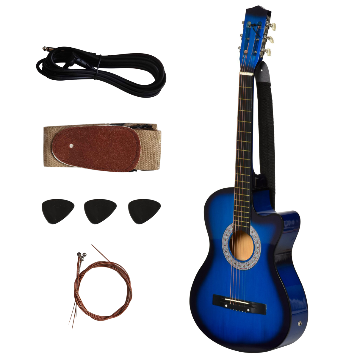 cortex-london-york-38-inch-beginner-cutaway-acoustic-electric-guitar-blue-black