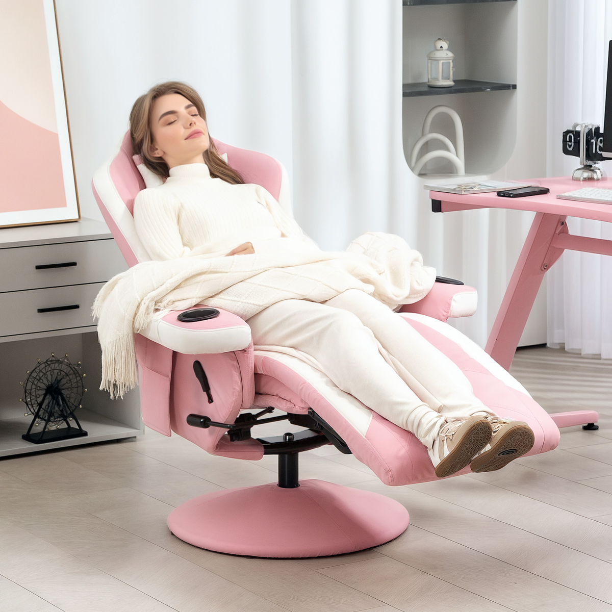 cortex-london-bath-pink-faux-leather-manual-recliner-armchair-with-footrest