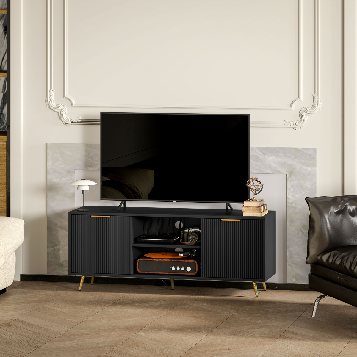 cortex-london-windsor-black-tv-stand-storage-cabinet