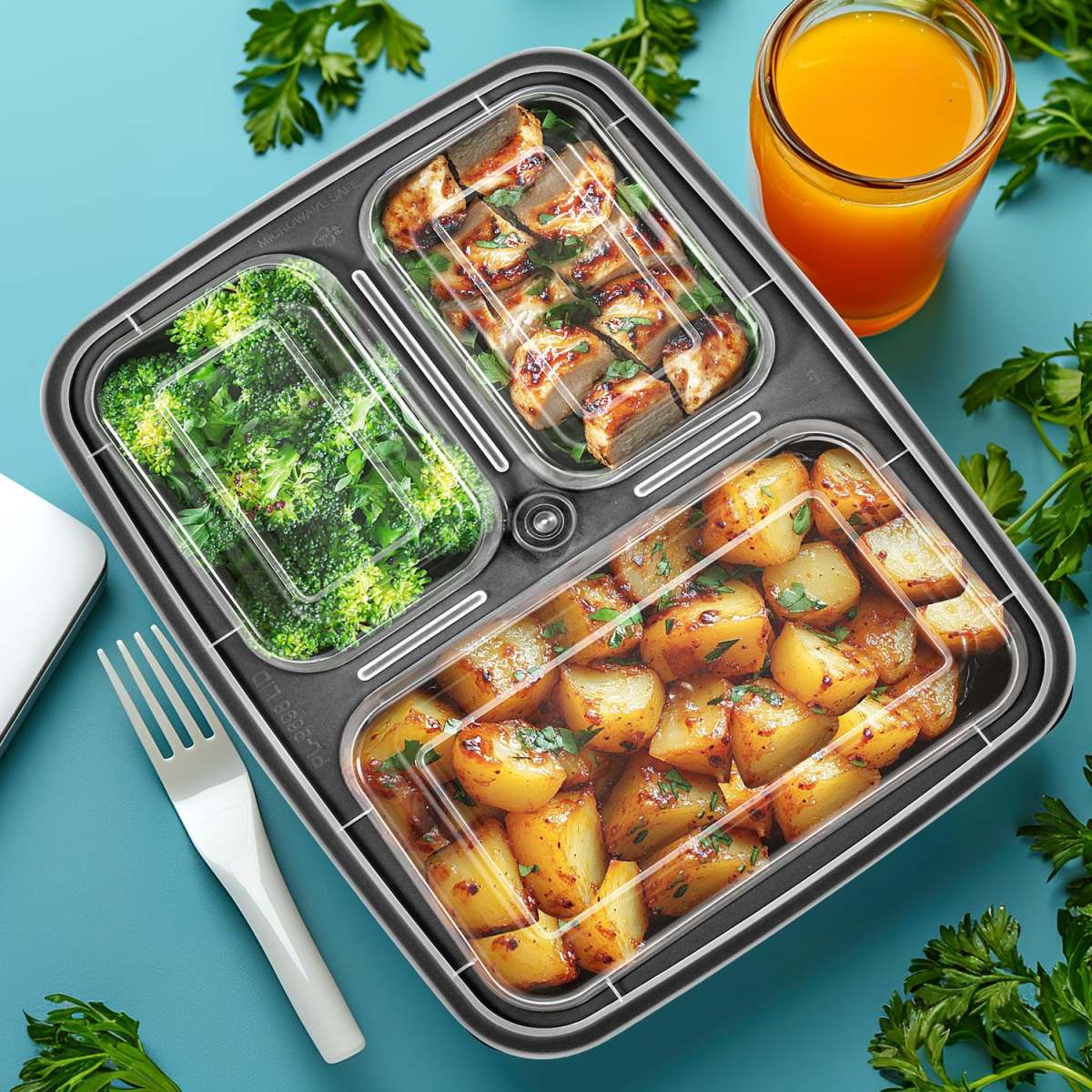 cortex-london-windsor-meal-prep-containers-10-pack-three-compartments