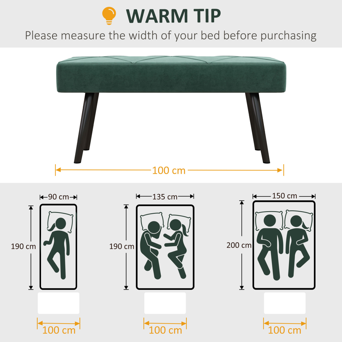 cortex-london-windsor-green-velvet-feel-upholstered-end-of-bed-bench-with-steel-legs