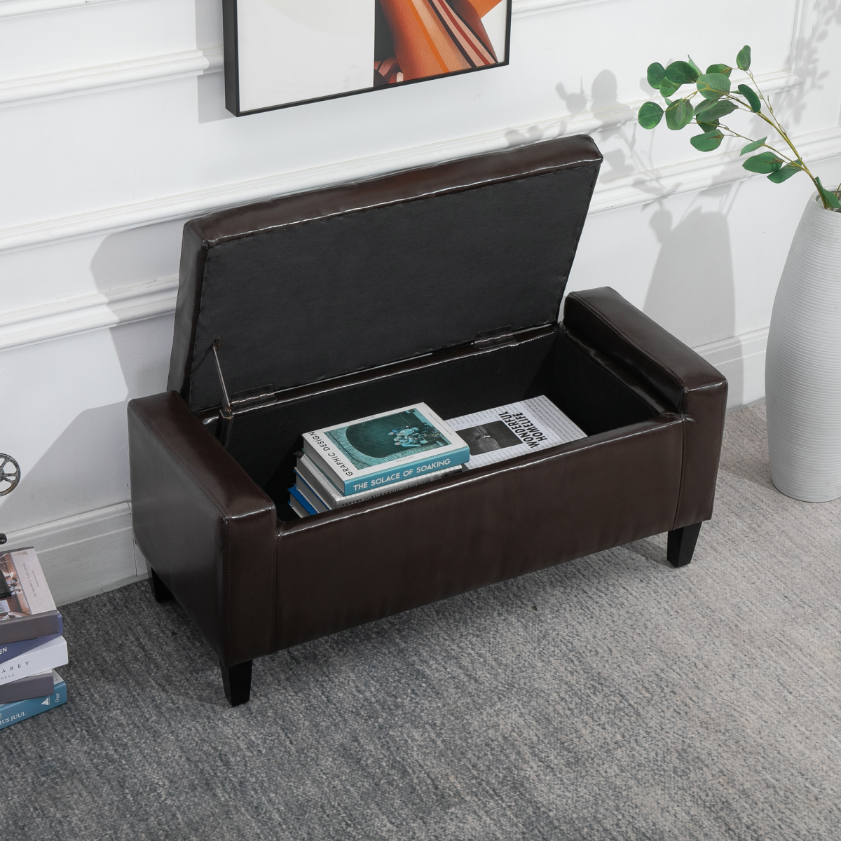 cortex-london-windsor-faux-leather-storage-ottoman-bench