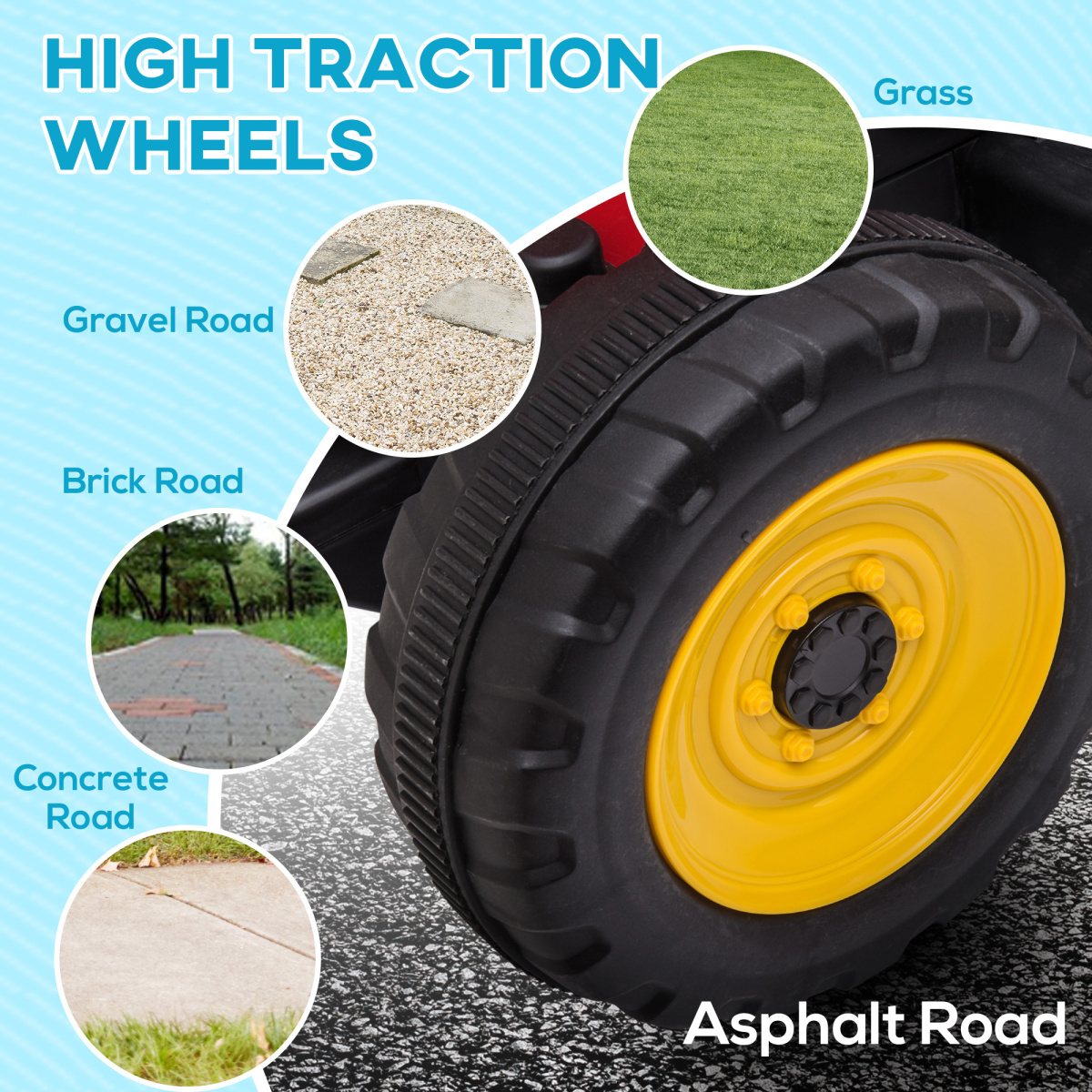 cortex-london-windsor-remote-control-ride-on-tractor-red-detachable-trailer