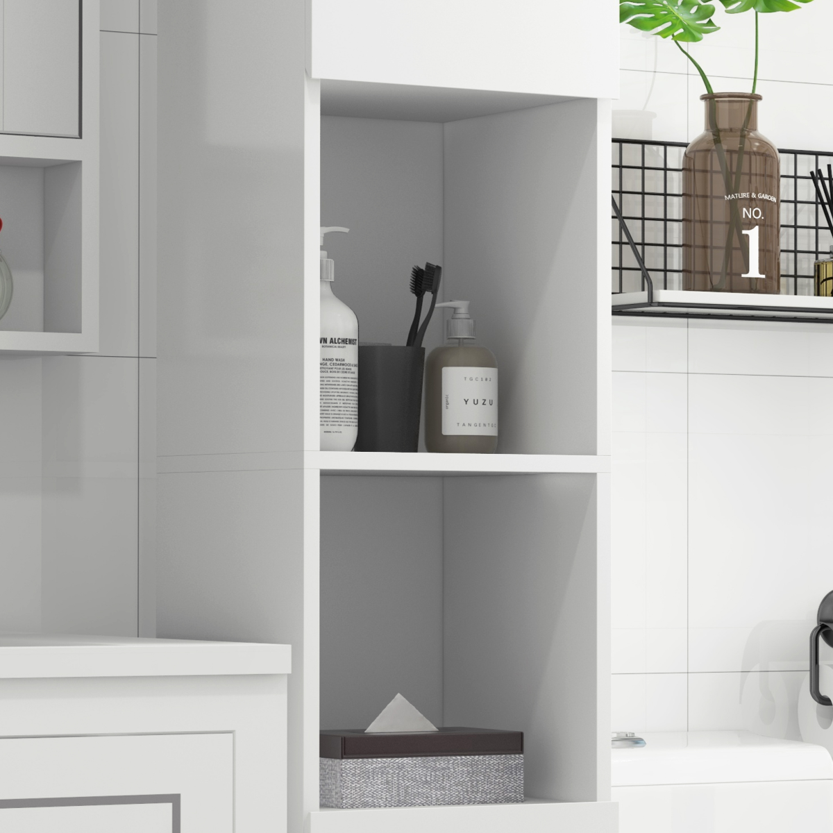 cortex-london-windsor-high-gloss-bathroom-storage-cabinet-with-doors