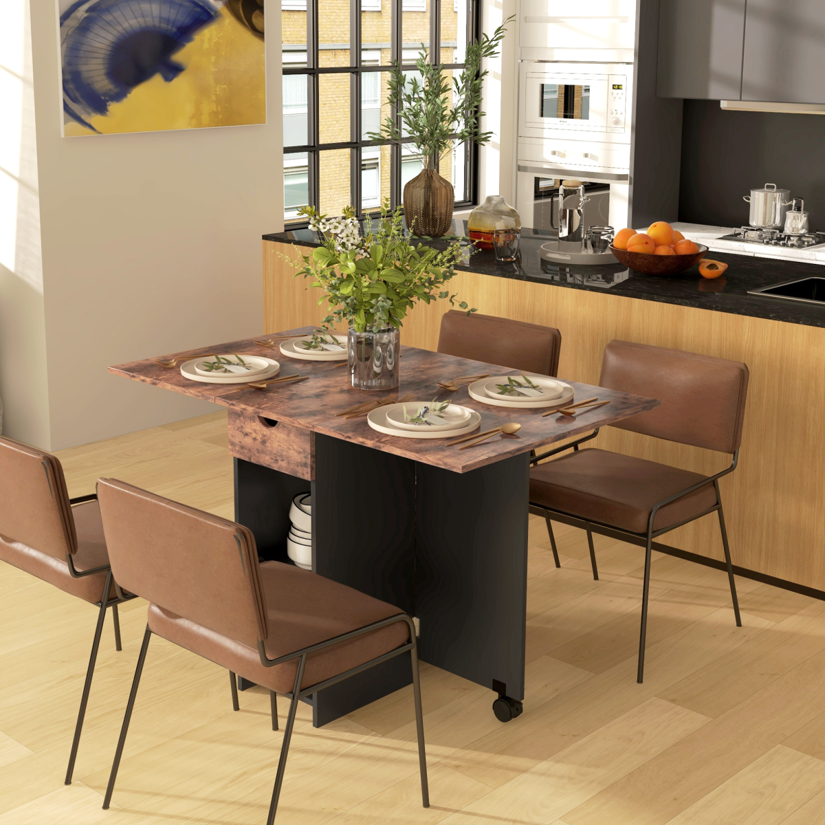 cortex-london-windsor-expandable-dining-table-with-storage-rustic-brown