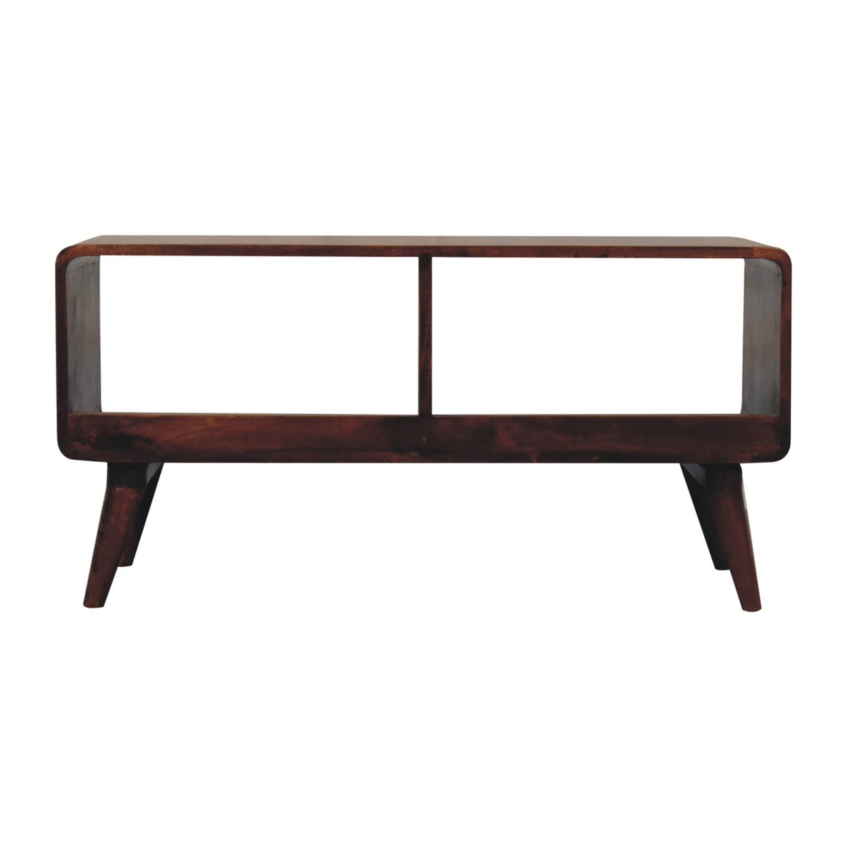 cortex-london-windsor-chestnut-mango-wood-media-unit-two-open-slots-curved-edges-nordic-style-legs