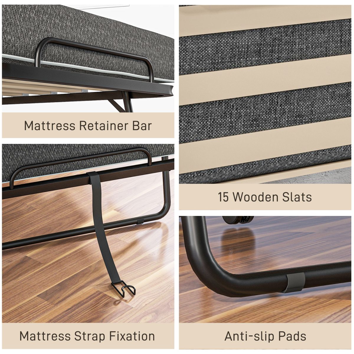 cortex-london-york-folding-guest-bed-with-mattress-cover-dark-grey