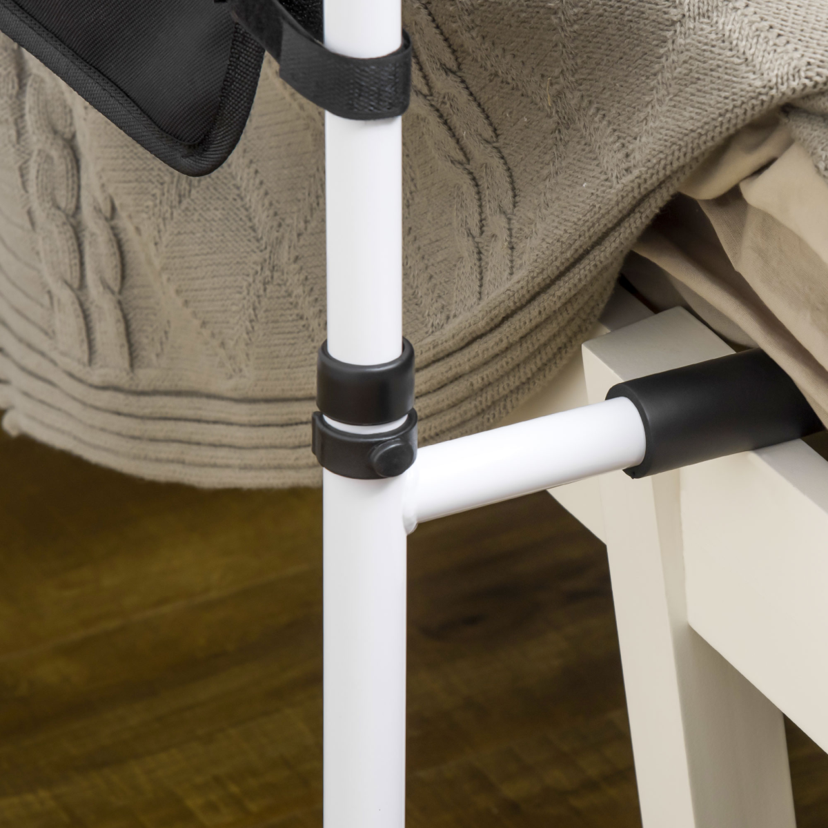 cortex-london-windsor-adjustable-bed-assist-rail-white
