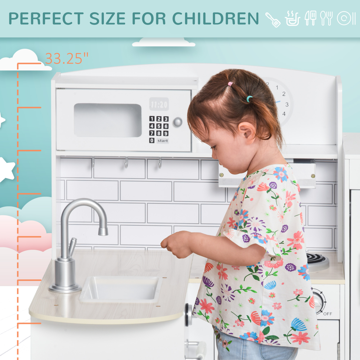 cortex-london-windsor-kids-play-kitchen-white-14-piece-water-dispenser