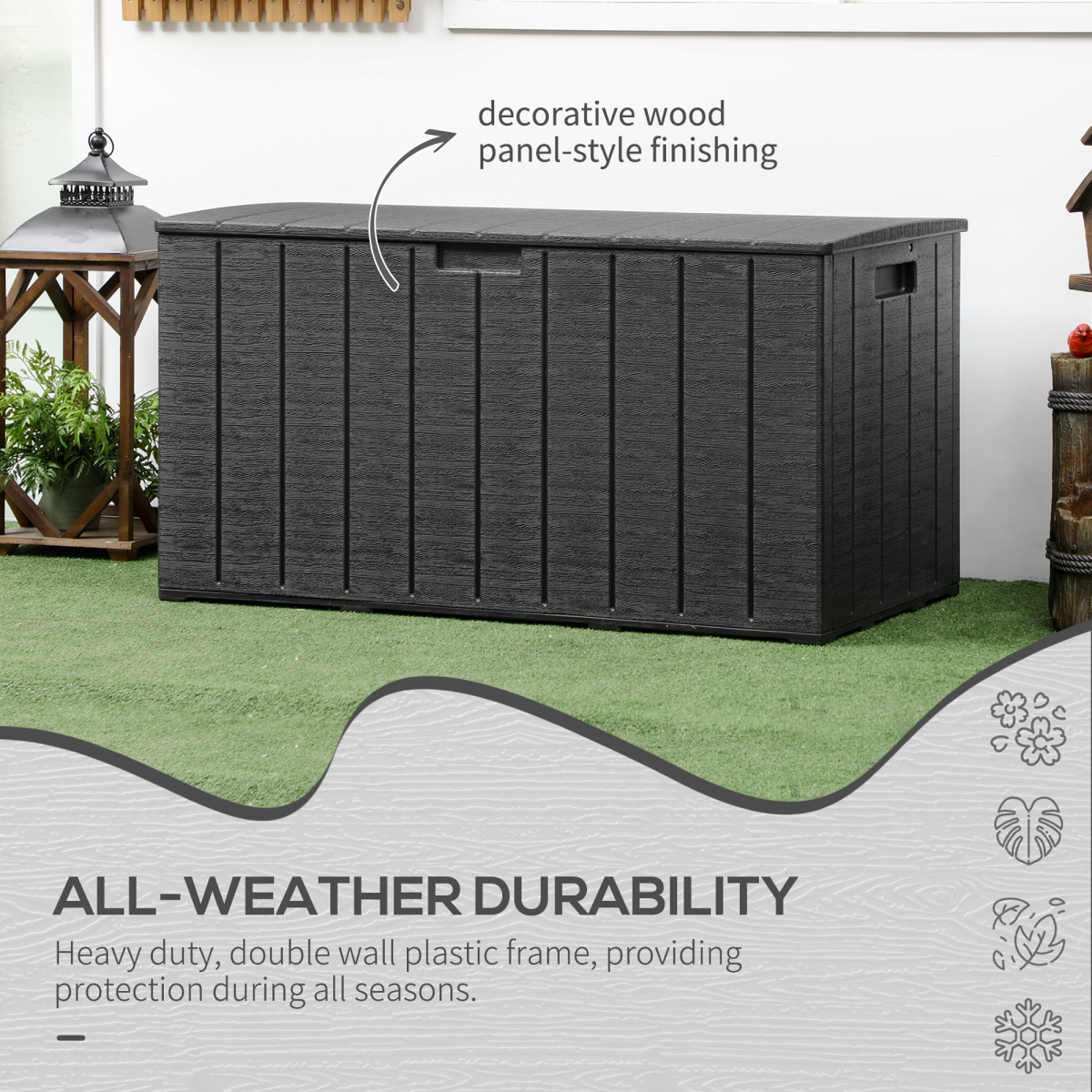 cortex-london-york-366-litre-black-plastic-outdoor-garden-storage-box