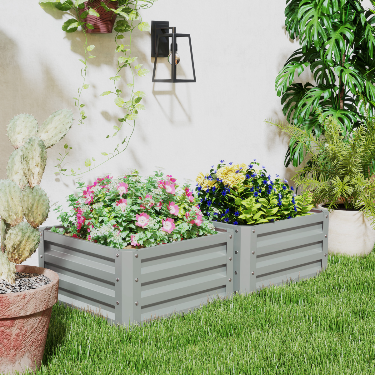 cortex-london-windsor-galvanised-steel-raised-garden-planter-set-of-2-light-grey