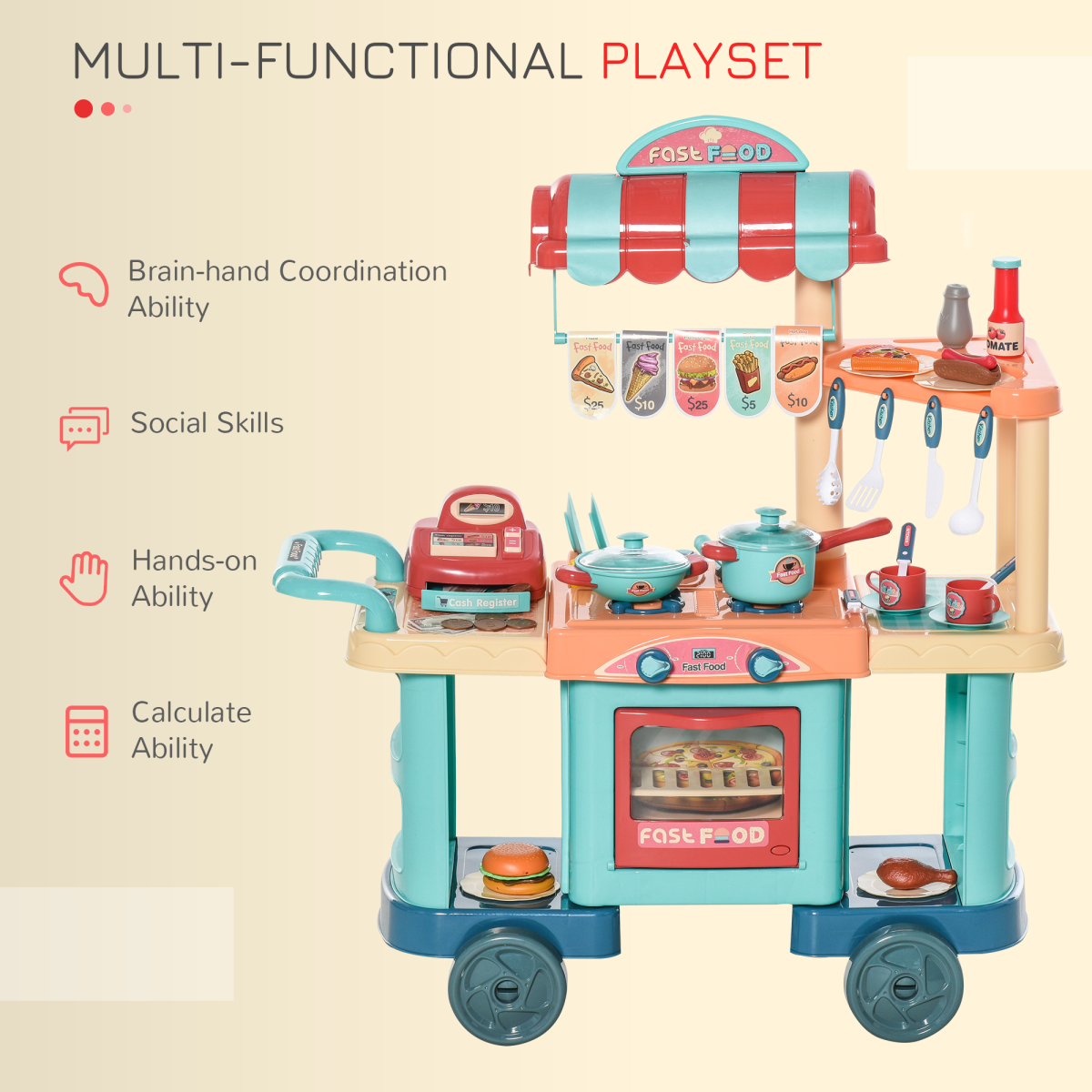 cortex-london-windsor-50-piece-kids-kitchen-trolley-cart-play-set