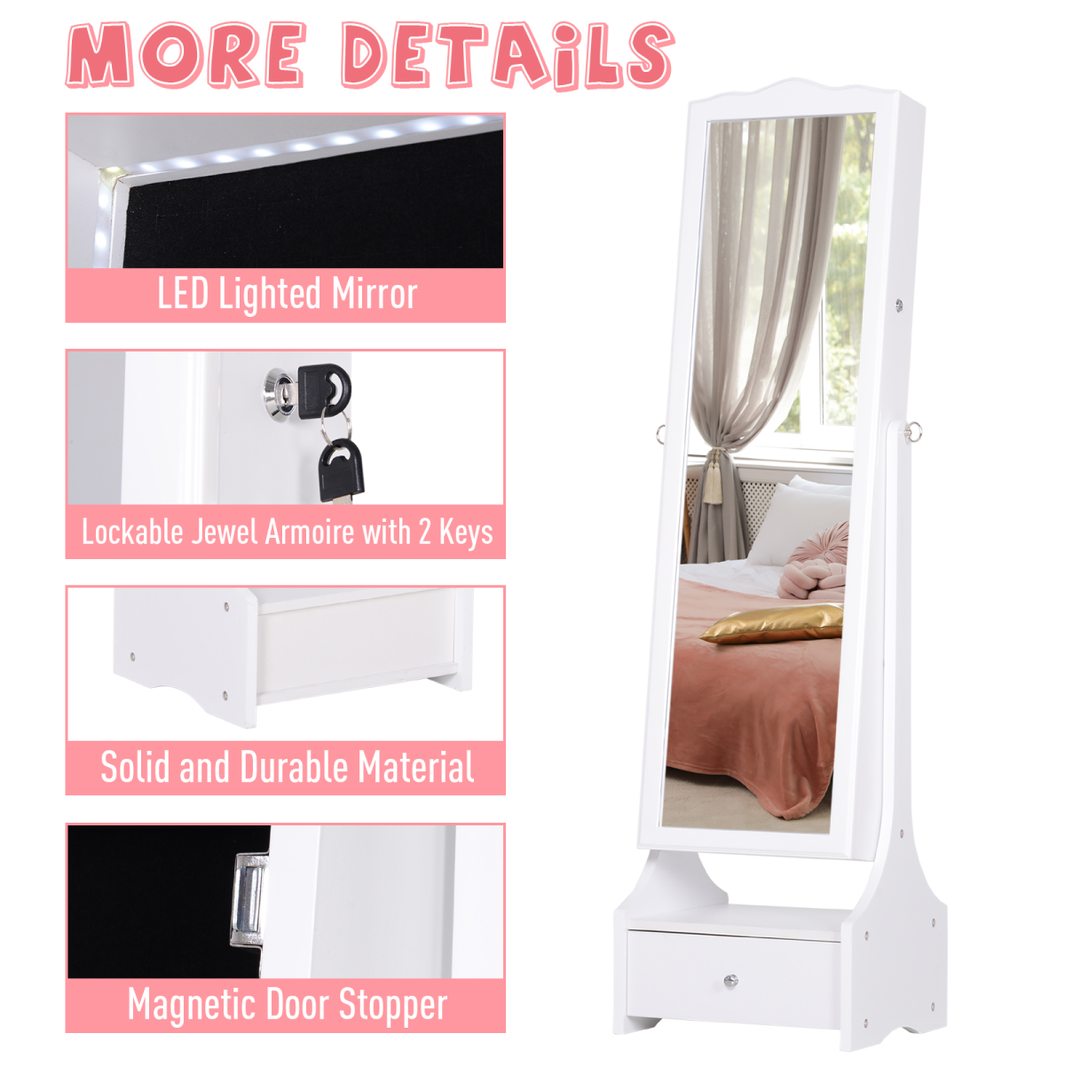 cortex-london-windsor-white-mirrored-jewellery-cabinet-led-light-lock