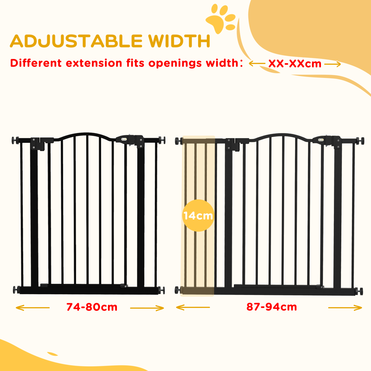 cortex-london-windsor-adjustable-metal-pet-safety-gate-black