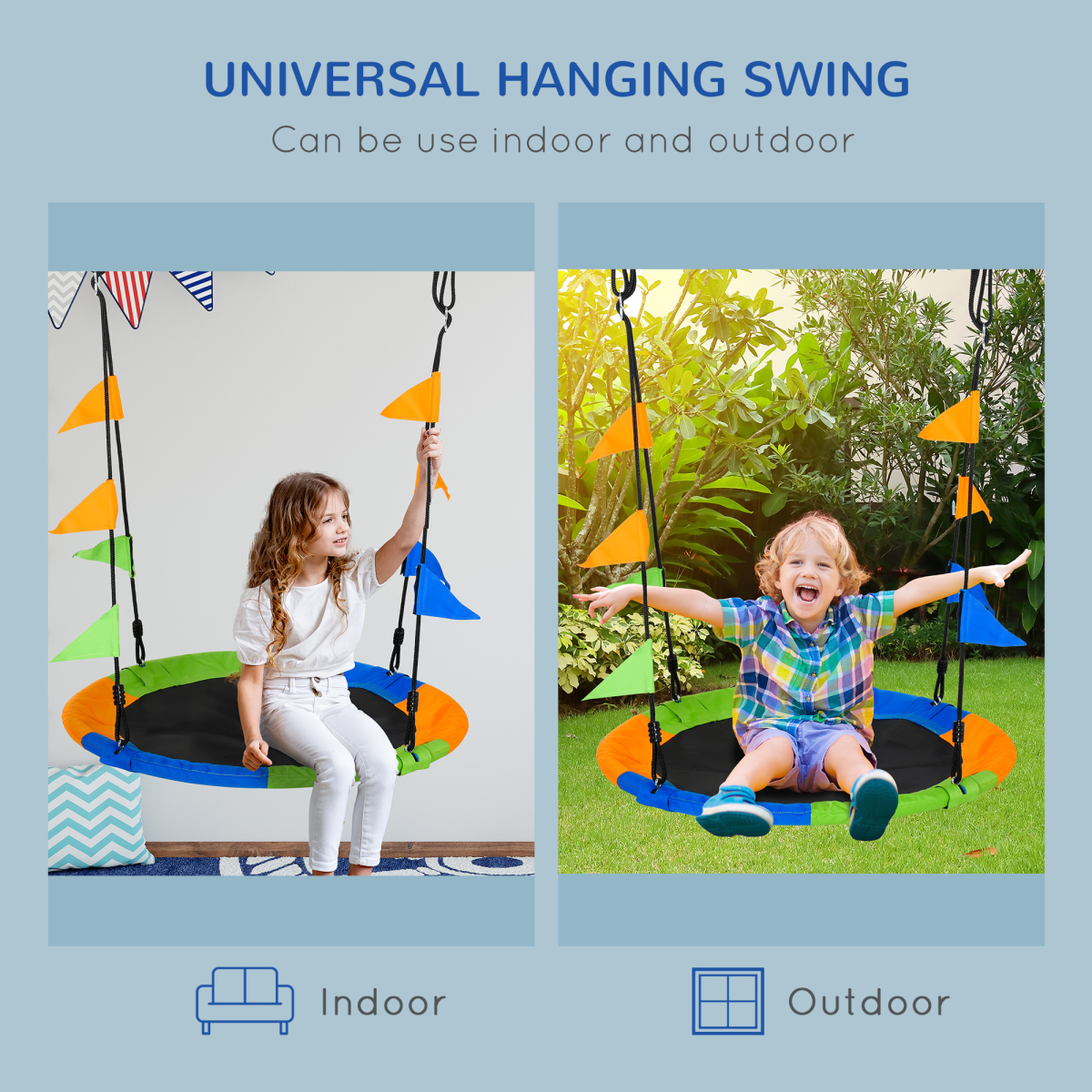 cortex-london-windsor-saucer-tree-swing-adjustable-rope-blue-green-orange