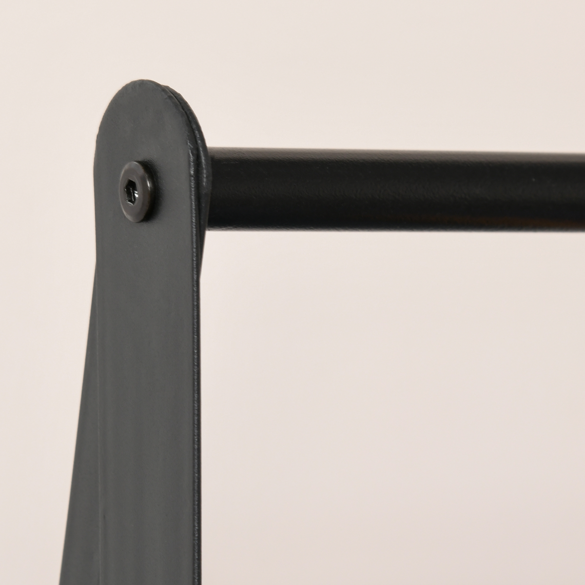 cortex-london-york-149cm-two-tier-garment-rack-black-wood-grain