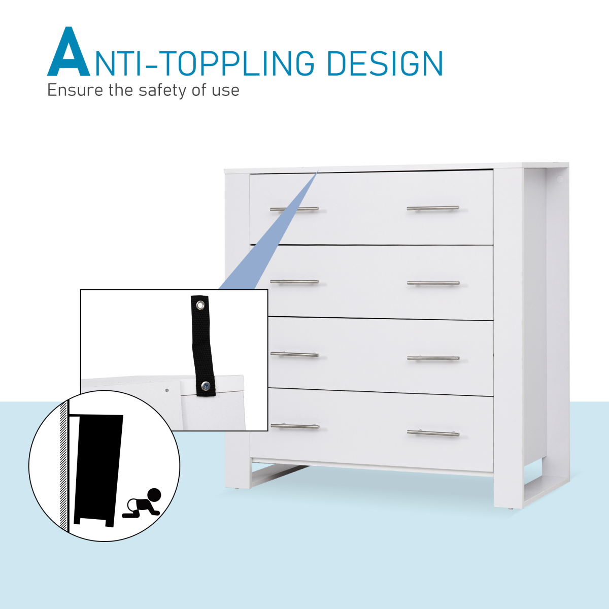 cortex-london-windsor-white-four-drawer-storage-cabinet