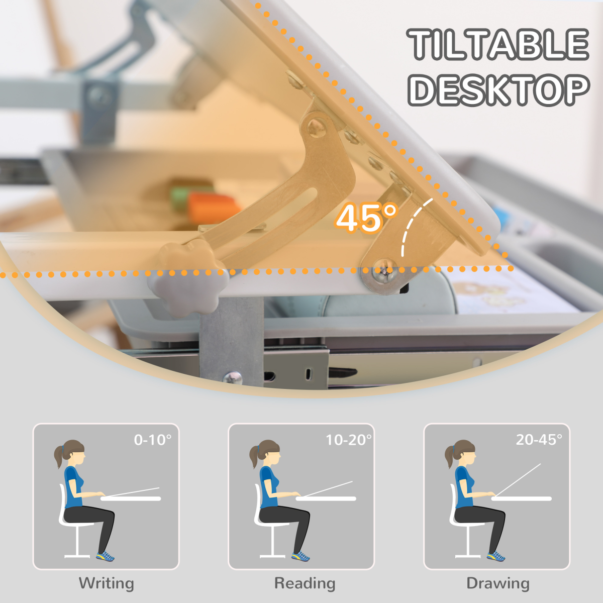 cortex-london-windsor-adjustable-kids-desk-and-chair-set-with-drawer-pen-slots-hook