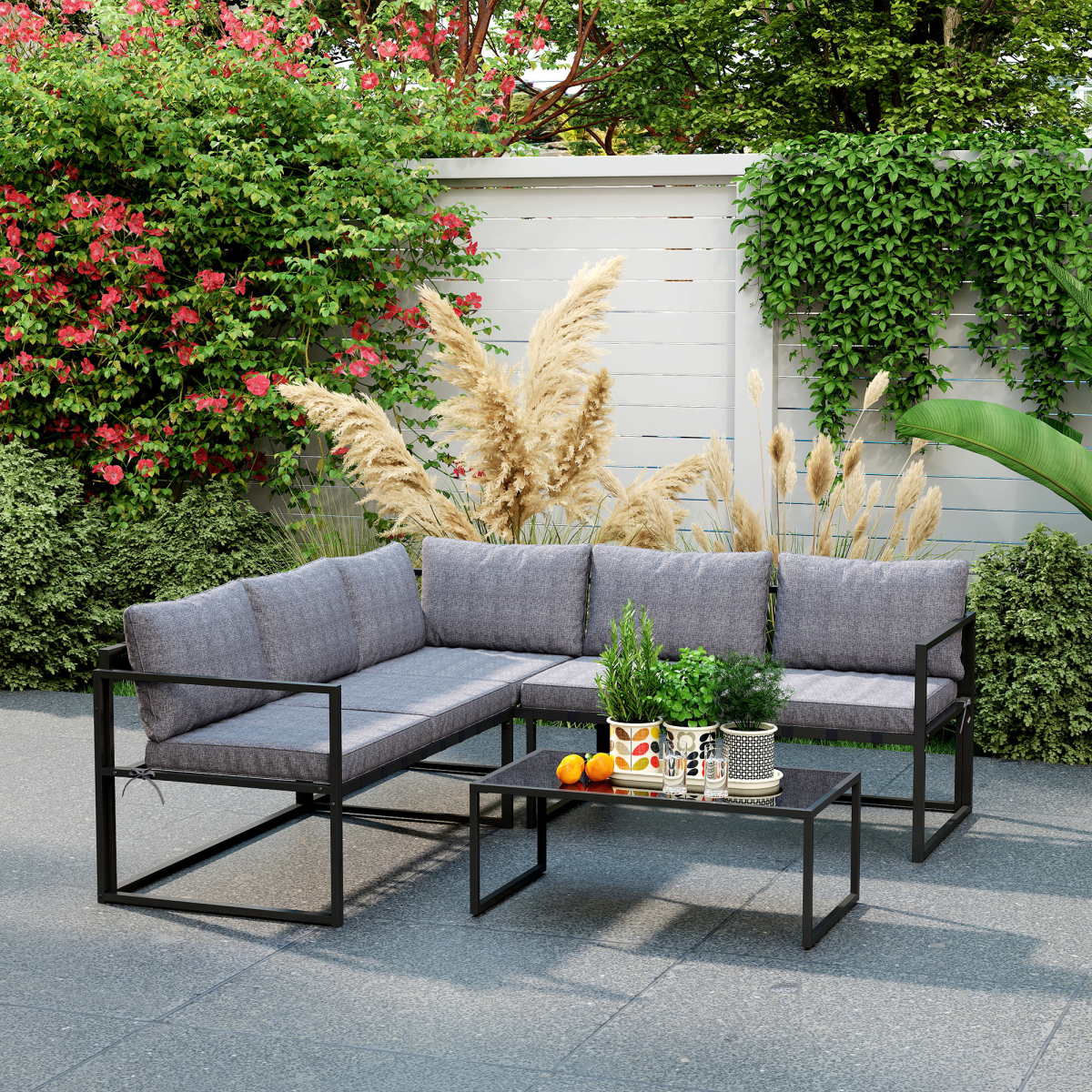 cortex-london-windsor-l-shaped-garden-furniture-set-with-cushions-grey