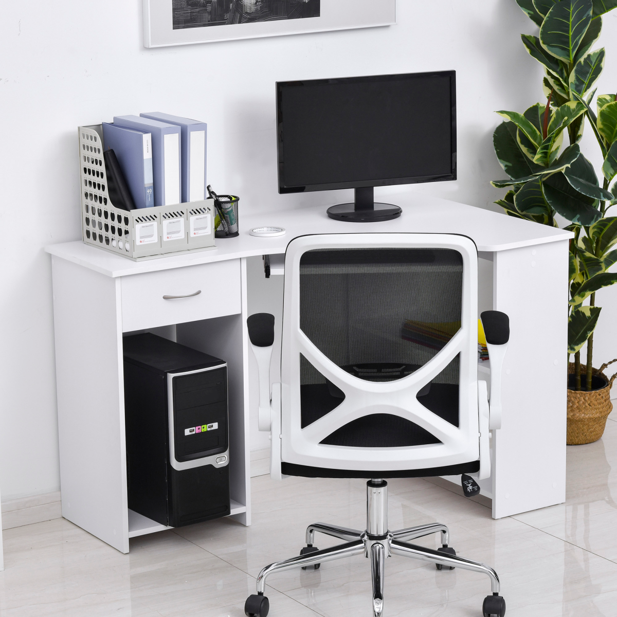 cortex-london-york-l-shaped-corner-computer-desk-2-shelves-white