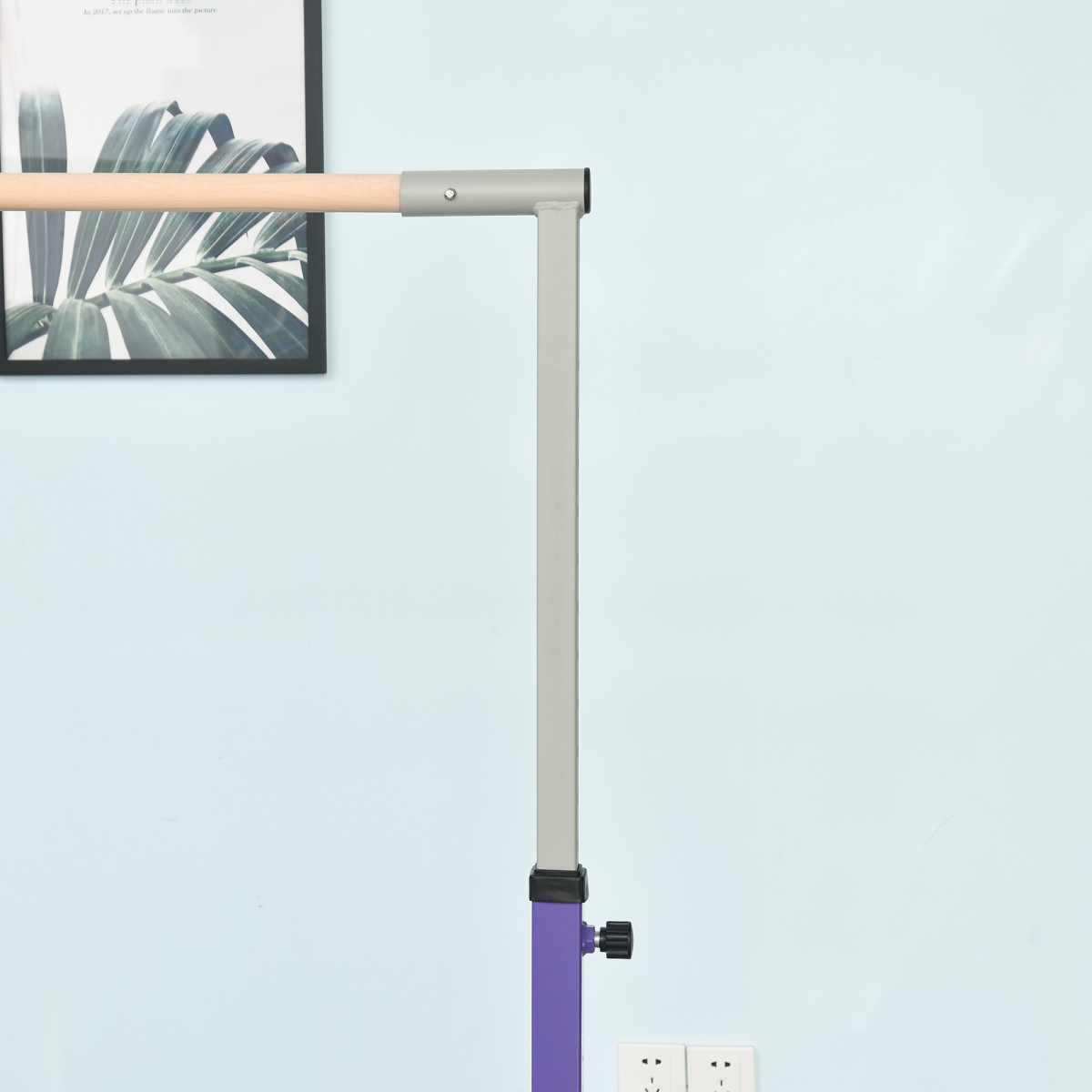 cortex-london-windsor-adjustable-kids-gymnastics-horizontal-bar-steel-frame-beech-wood-panel