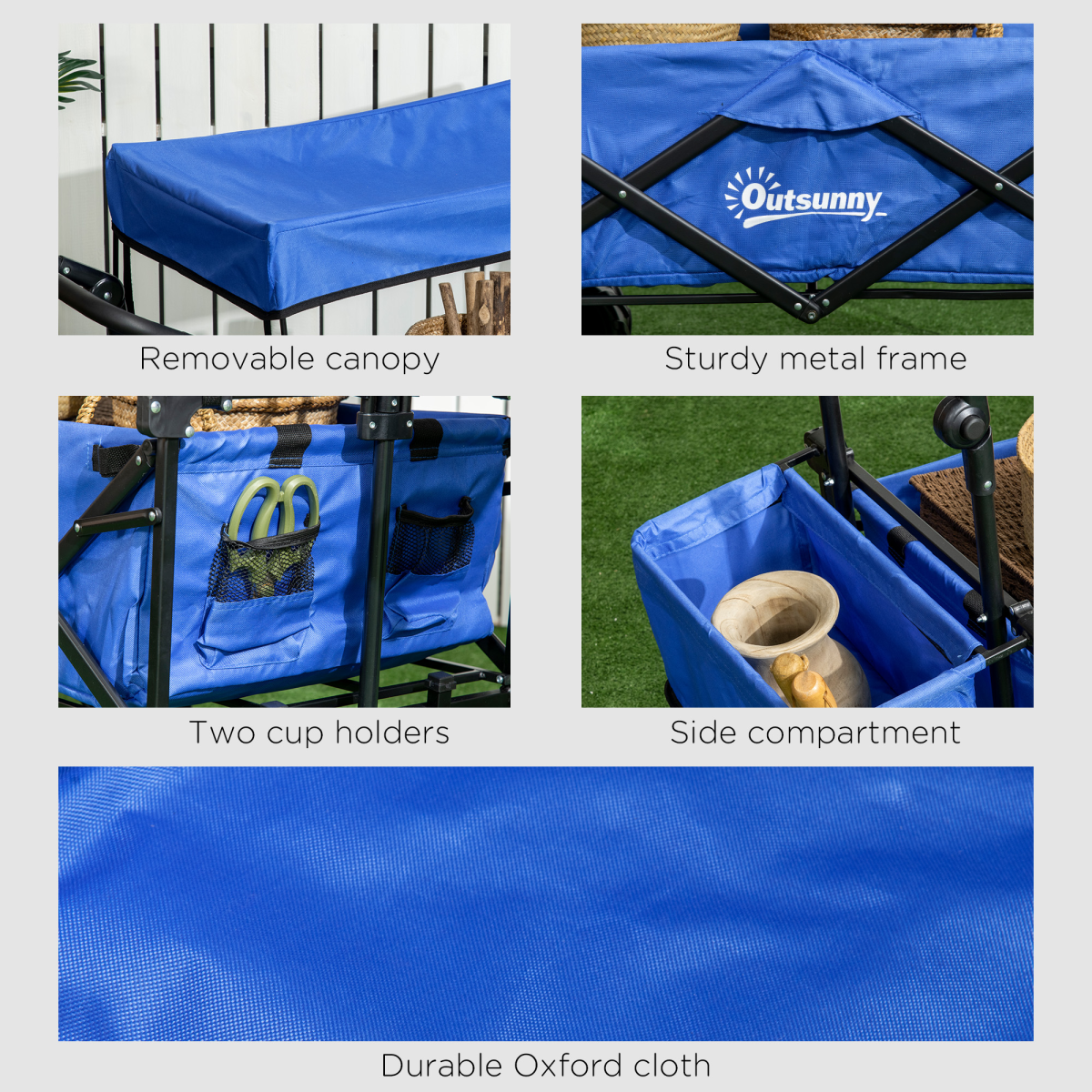cortex-london-windsor-blue-folding-trolley-cart-with-canopy-four-wheels