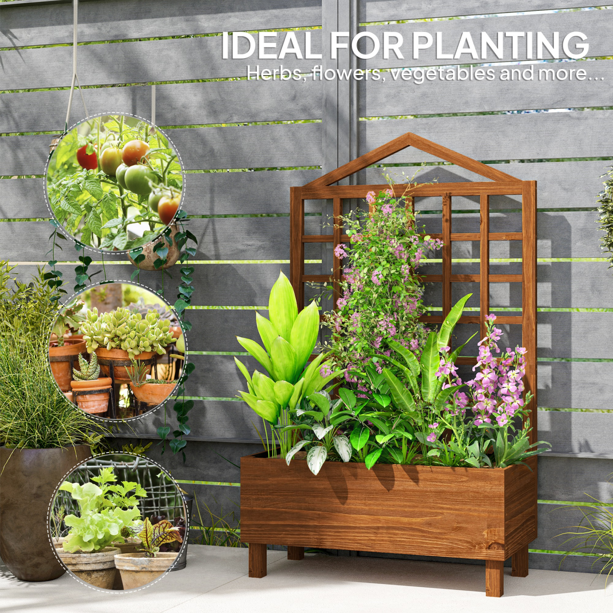 cortex-london-windsor-fir-wood-garden-planter-with-trellis-brown