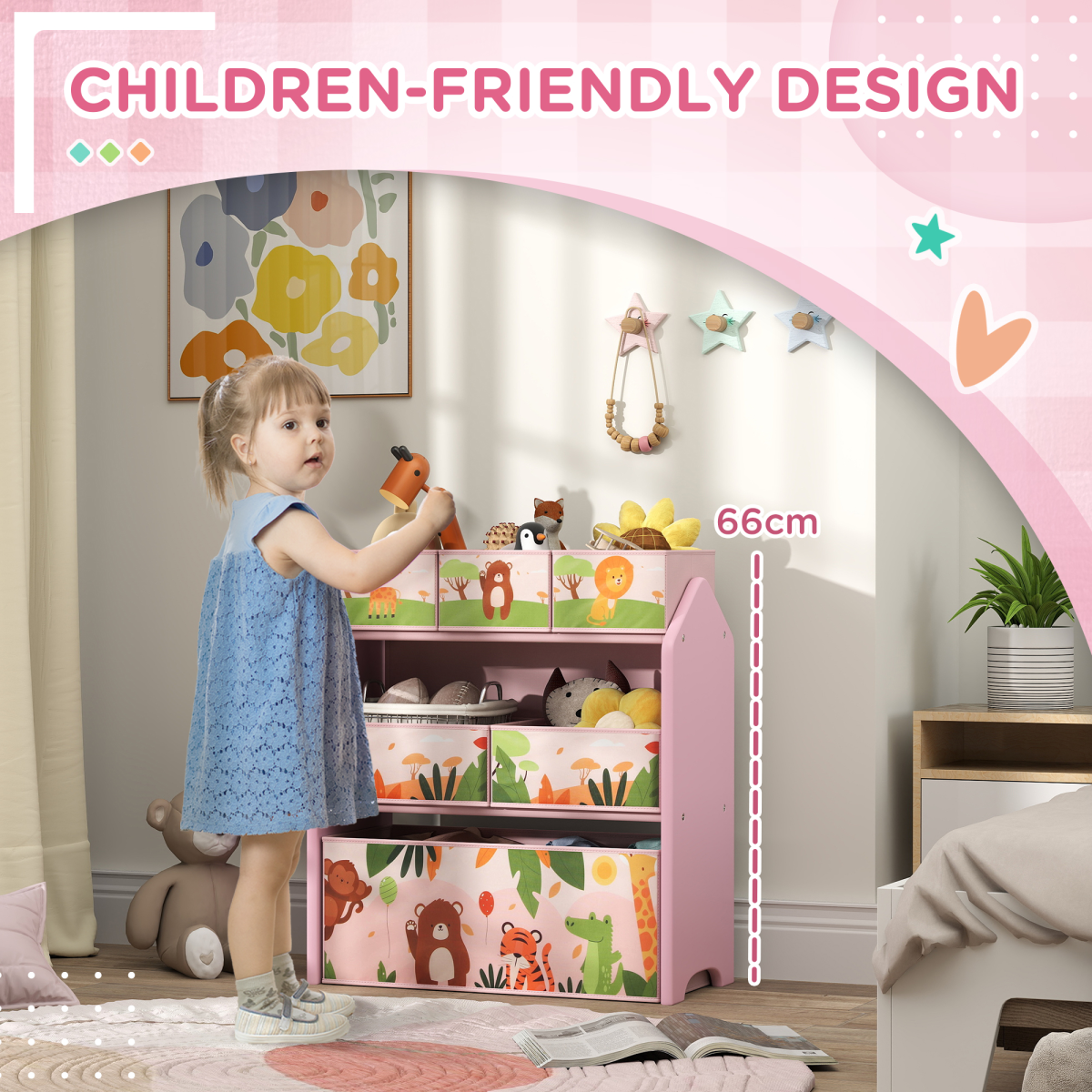 cortex-london-windsor-pink-kids-toy-storage-unit-six-boxes