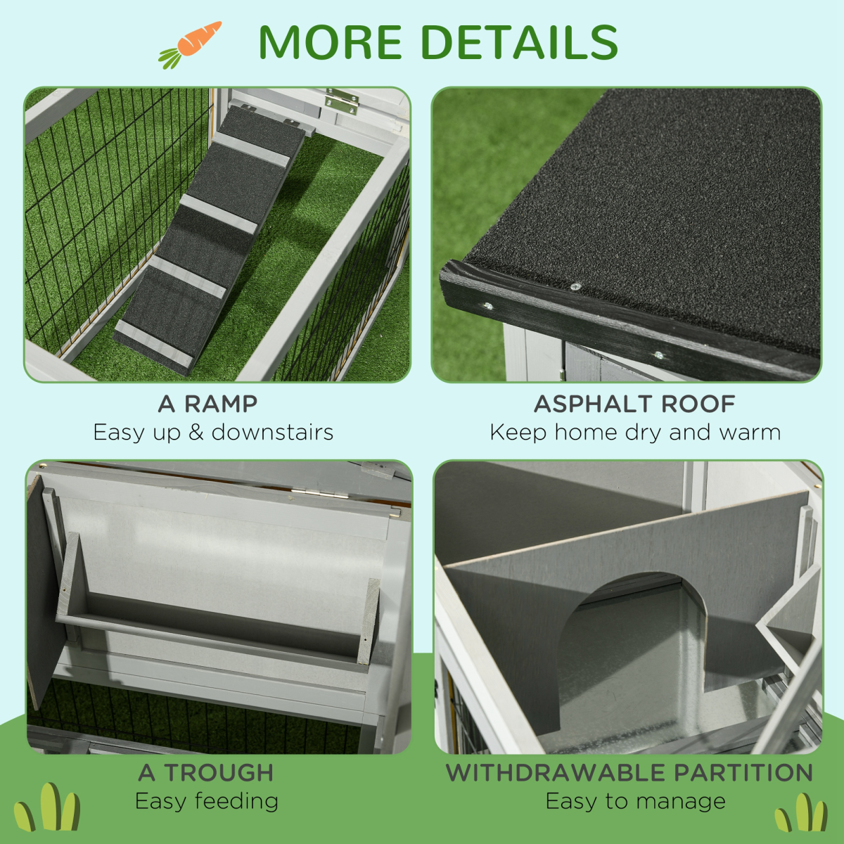 cortex-london-windsor-rabbit-hutch-outdoor-run-light-grey-fir
