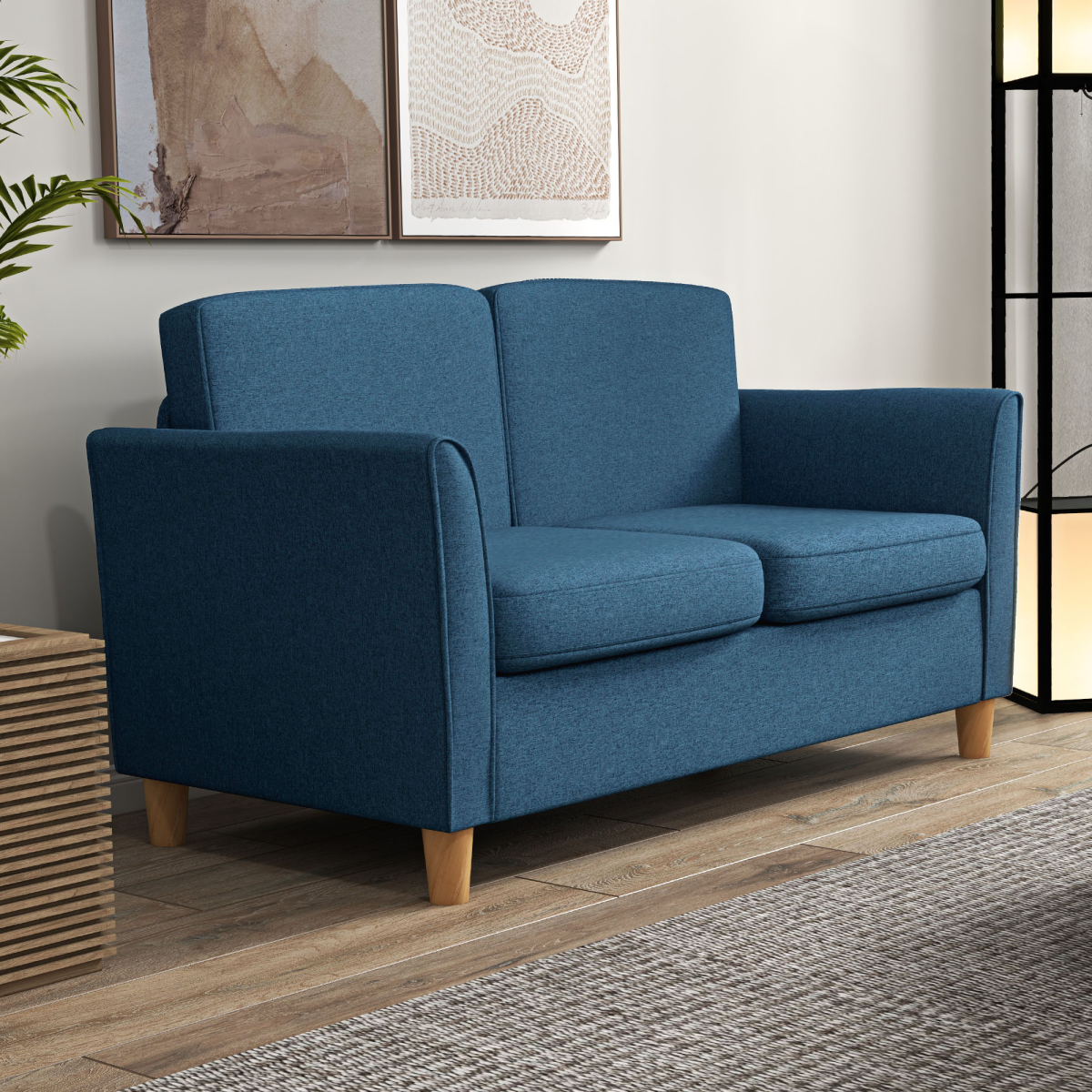 cortex-london-kensington-blue-linen-look-two-seater-sofa