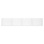Multi-Media Wooden Shelf-White Home
