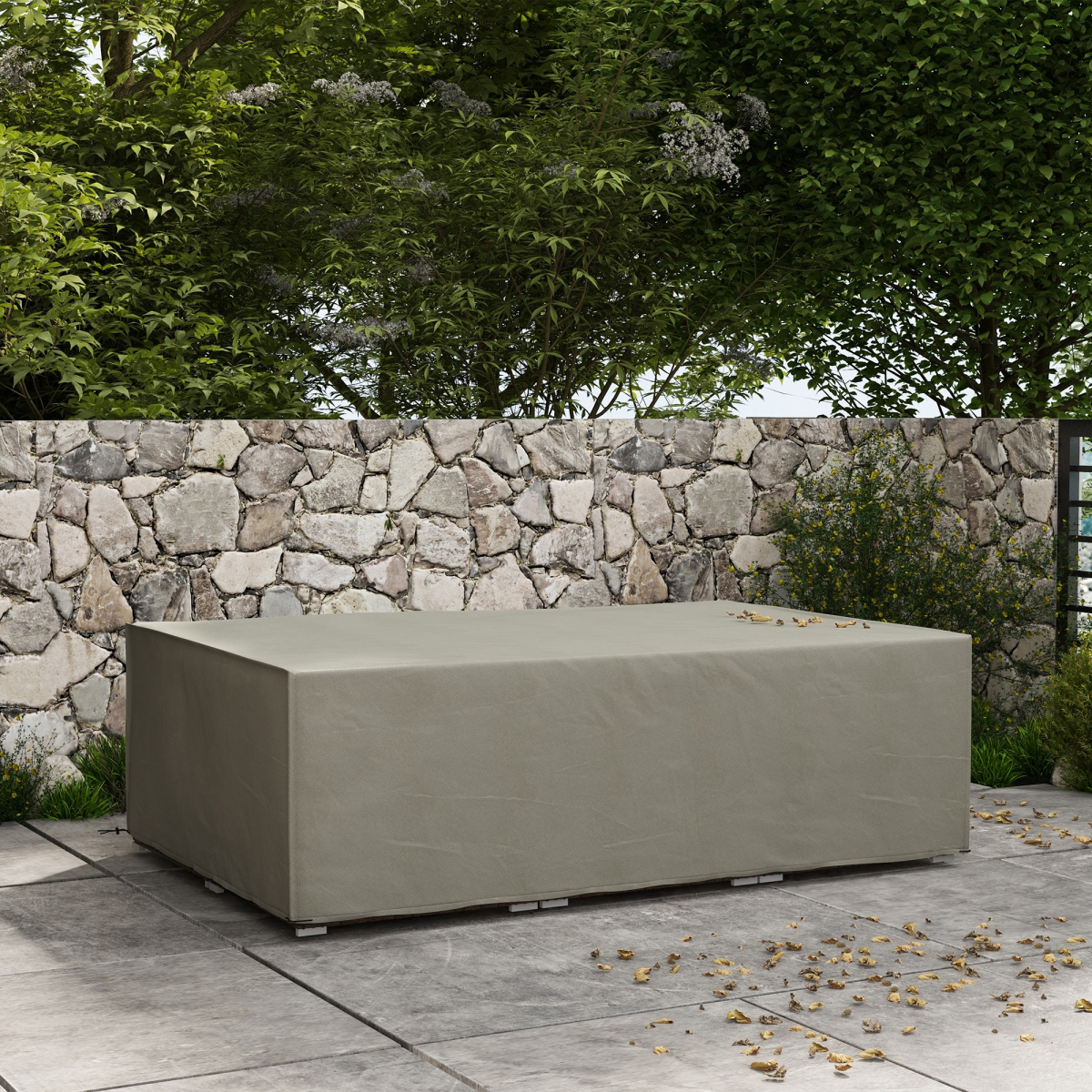 cortex-london-outsunnny-garden-furniture-cover-grey-oxford-fabric-pe-222l-155w-67h-cm
