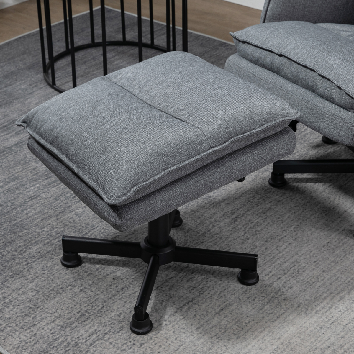 cortex-london-kensington-grey-massage-recliner-chair-footstool