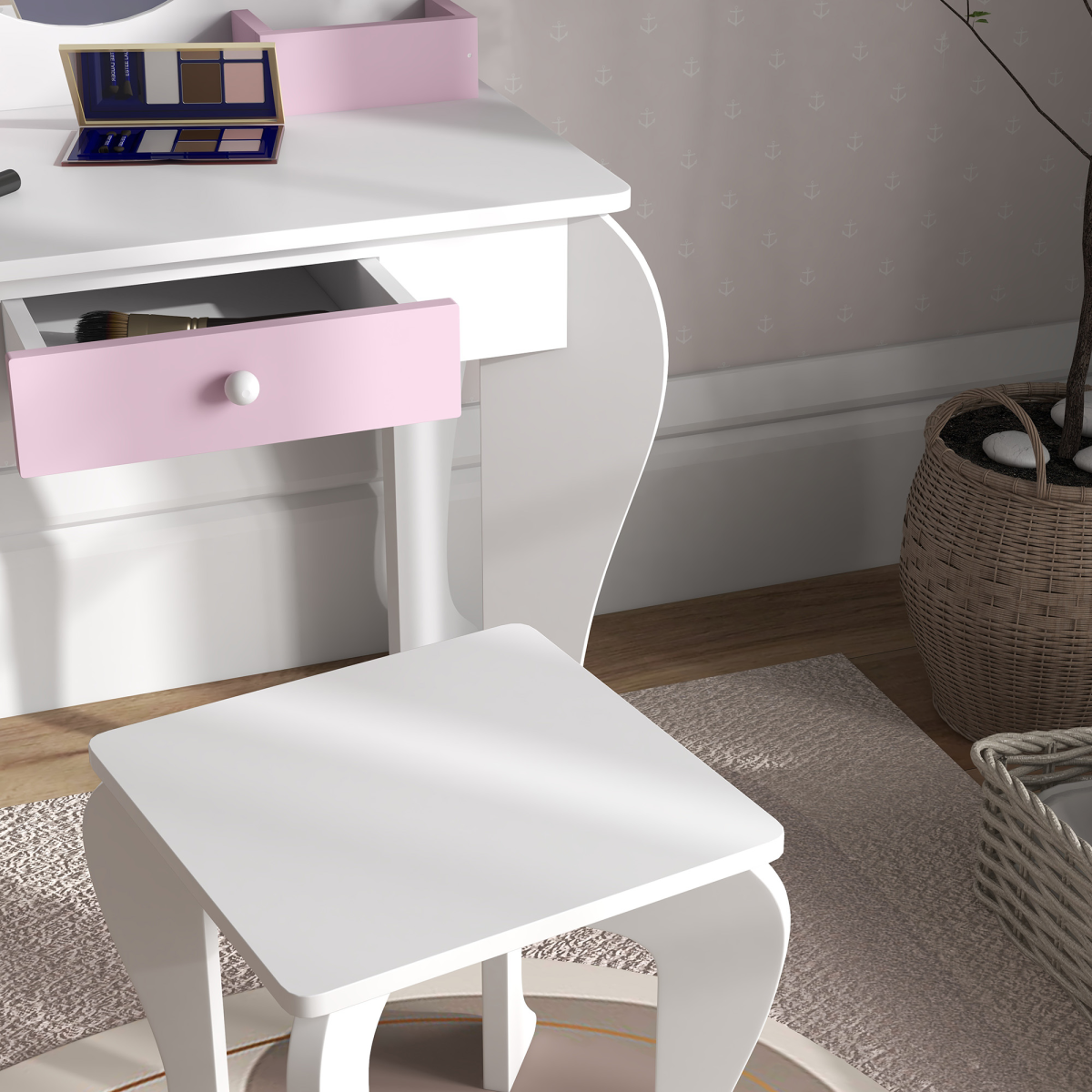 cortex-london-windsor-unicorn-kids-dressing-table-white