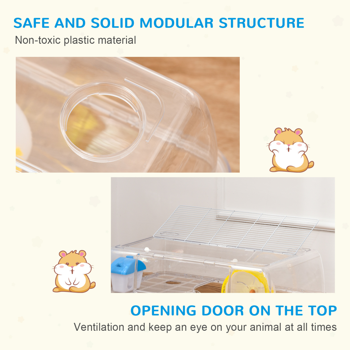 cortex-london-york-pawhut-two-storey-hamster-cage-running-wheel