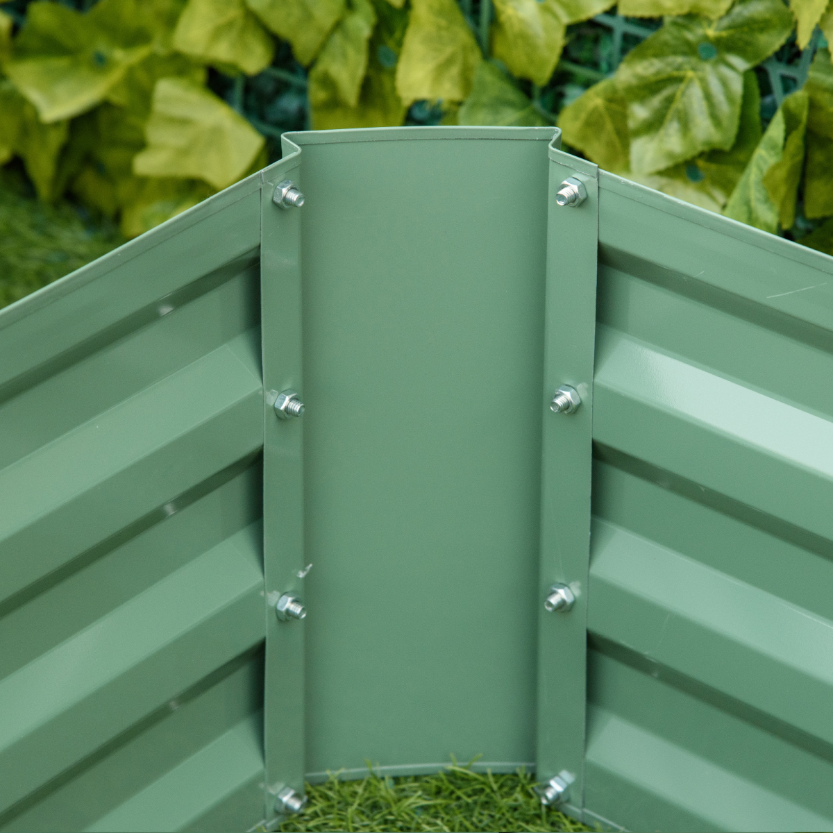 cortex-london-kensington-set-of-2-green-galvanised-steel-raised-garden-beds