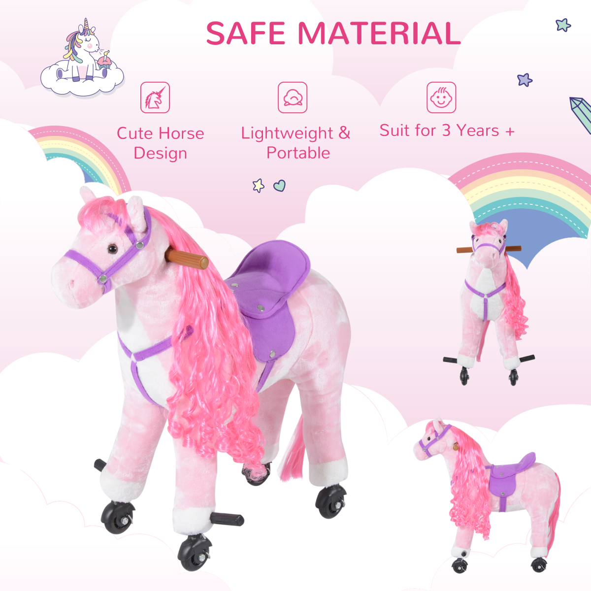 cortex-london-windsor-mechanical-walking-ride-on-pony-plush-sound