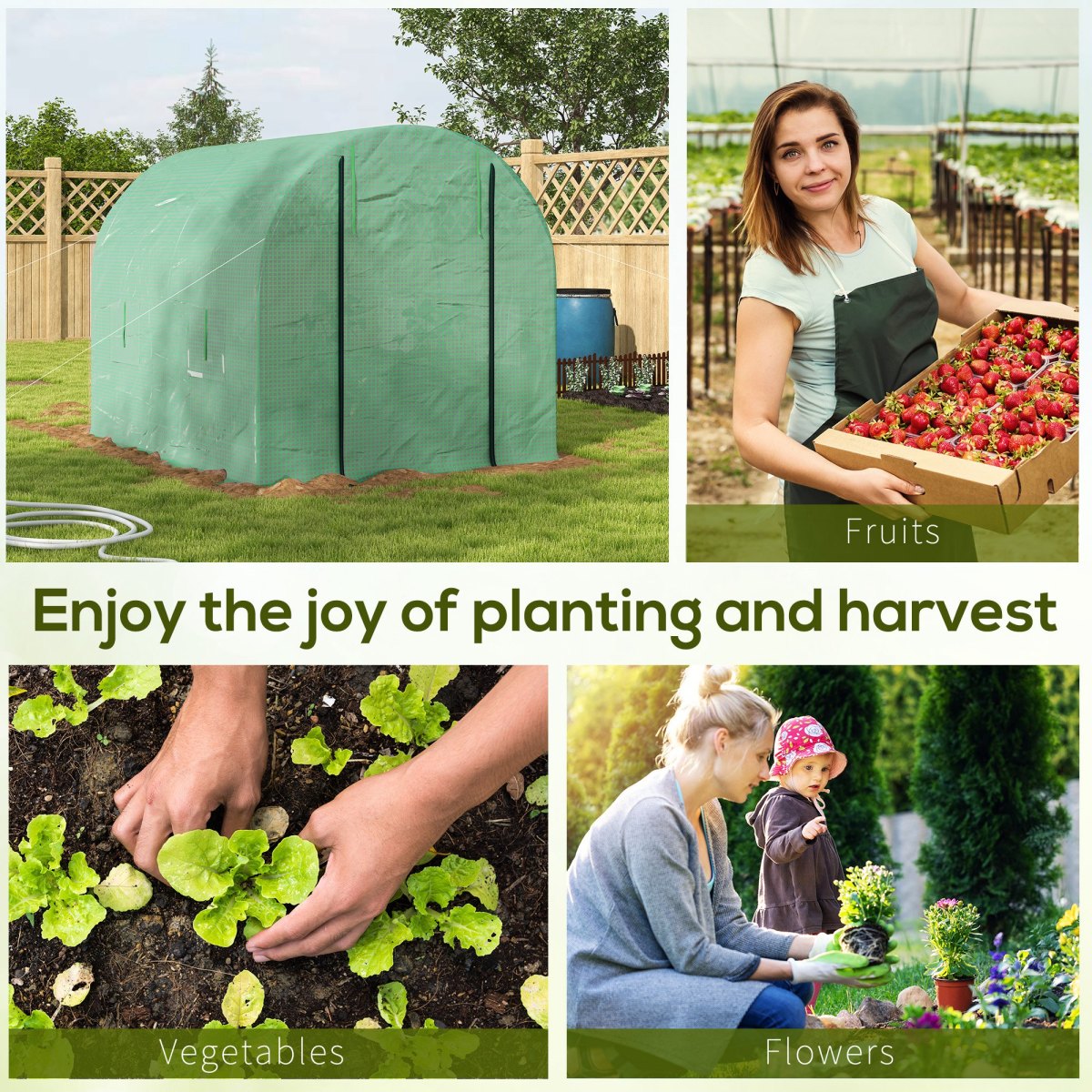 cortex-london-windsor-walk-in-polytunnel-greenhouse-steel-frame-roll-up-door-green