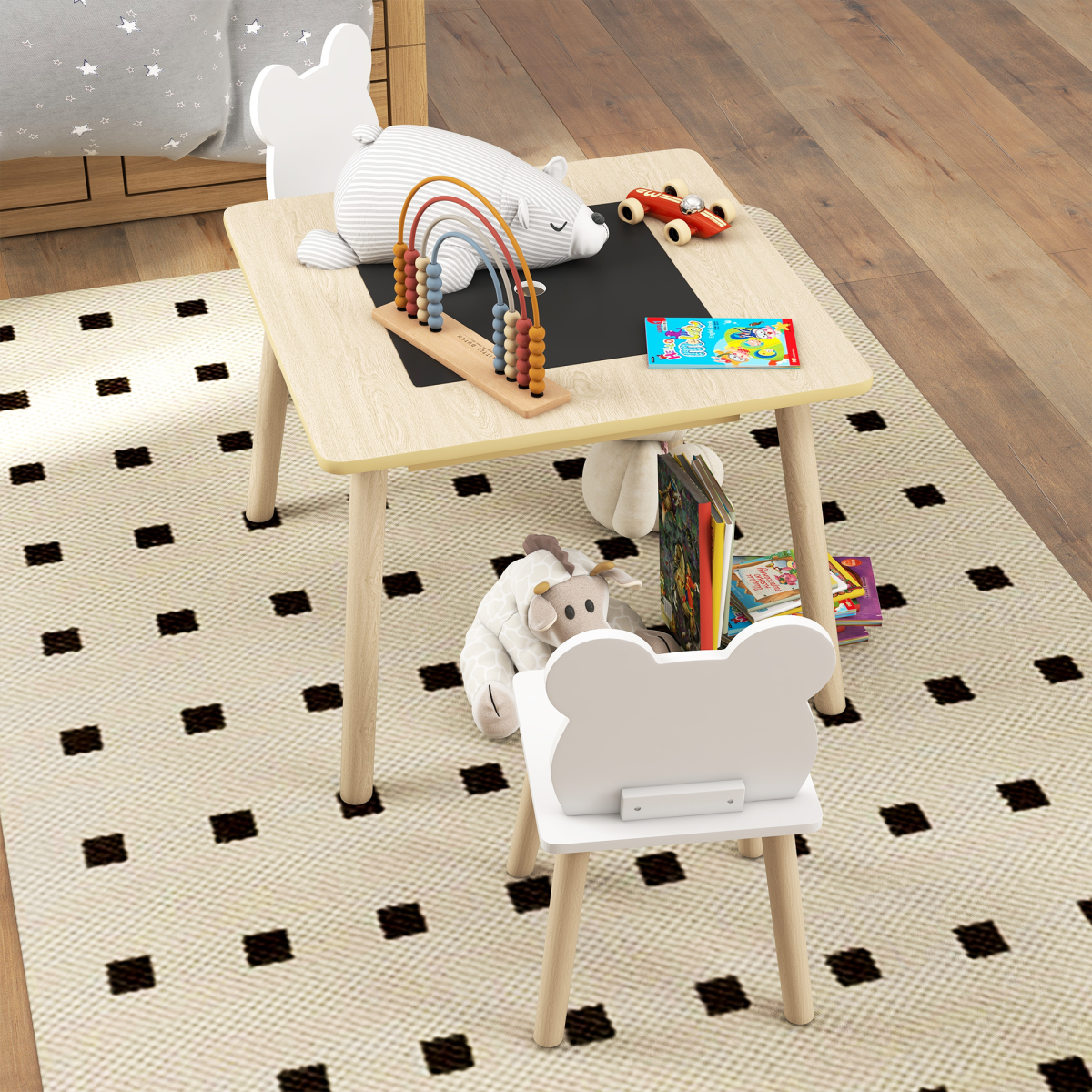 cortex-london-windsor-bear-toddler-table-and-chairs-set-natural-wood-finish-white