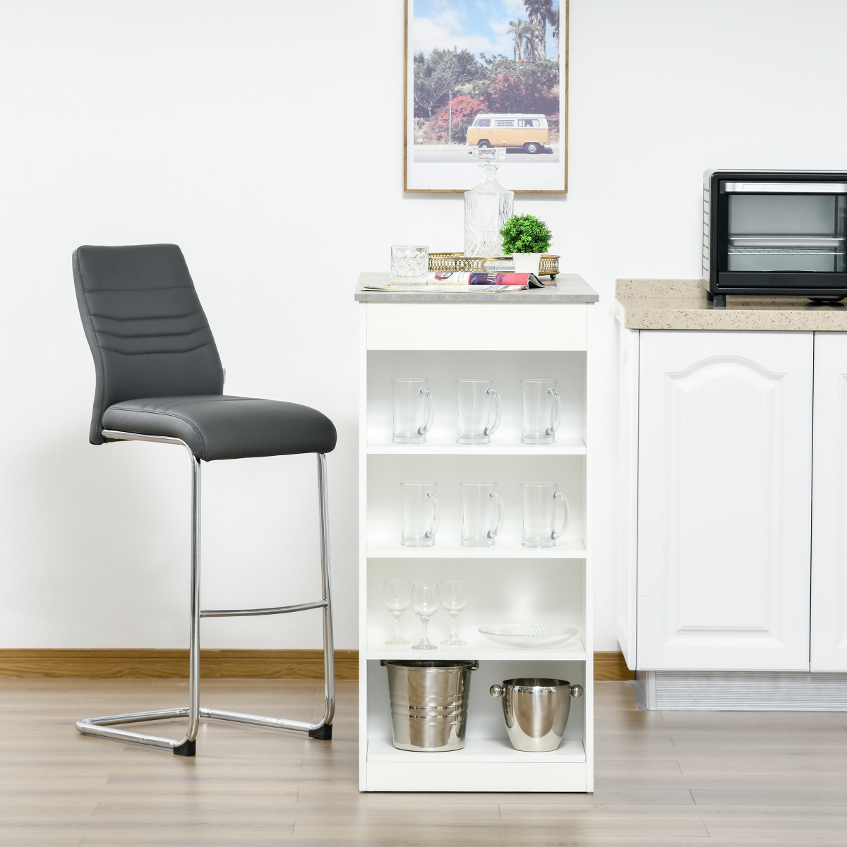 cortex-london-york-bar-dining-table-four-tier-shelf-grey