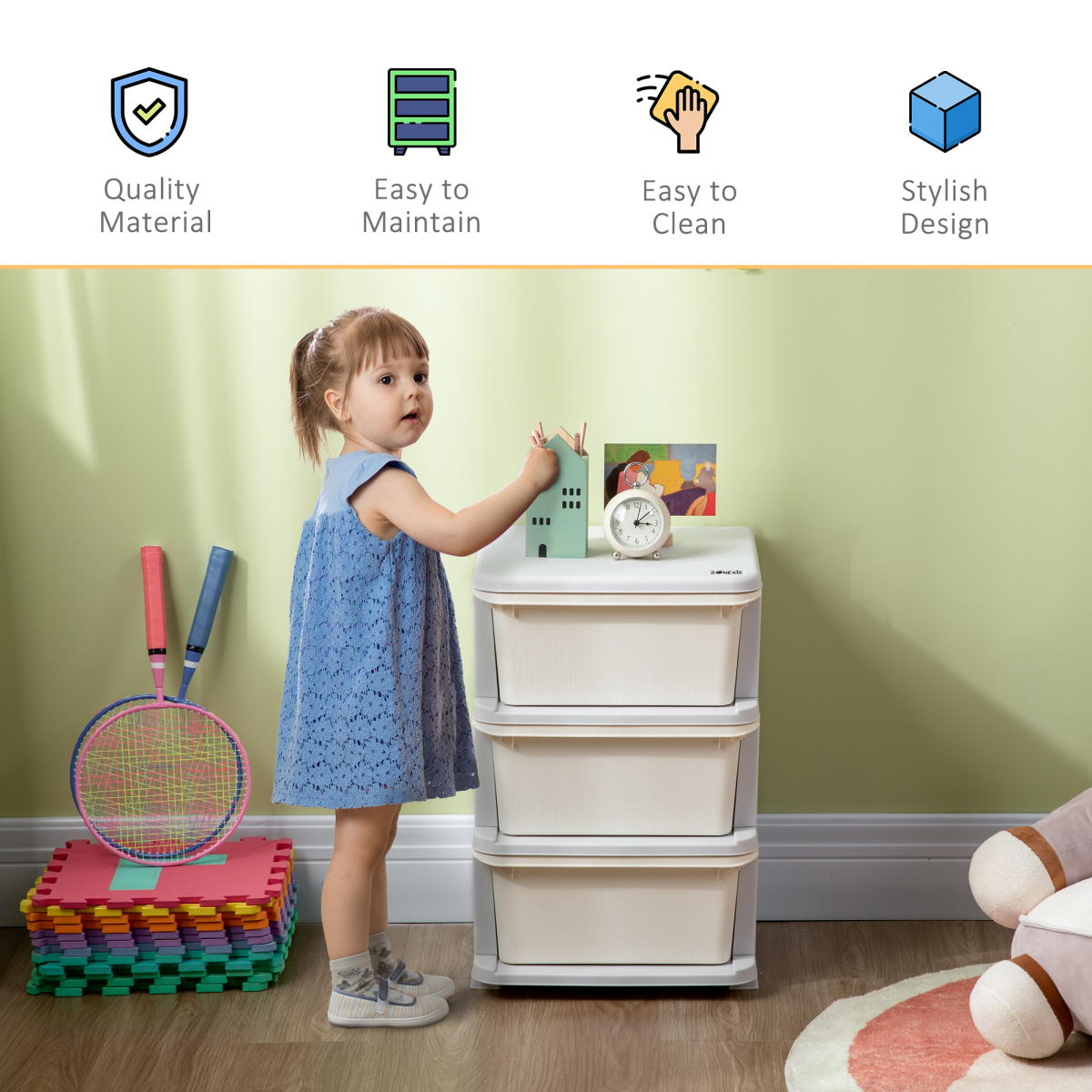 cortex-london-windsor-kids-three-drawer-plastic-storage-chest