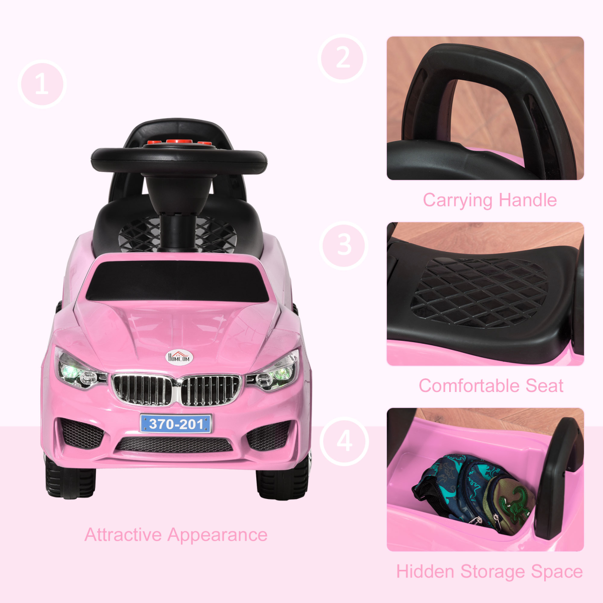 cortex-london-windsor-toddler-ride-on-car-walker-flashing-headlights-music-under-seat-storage