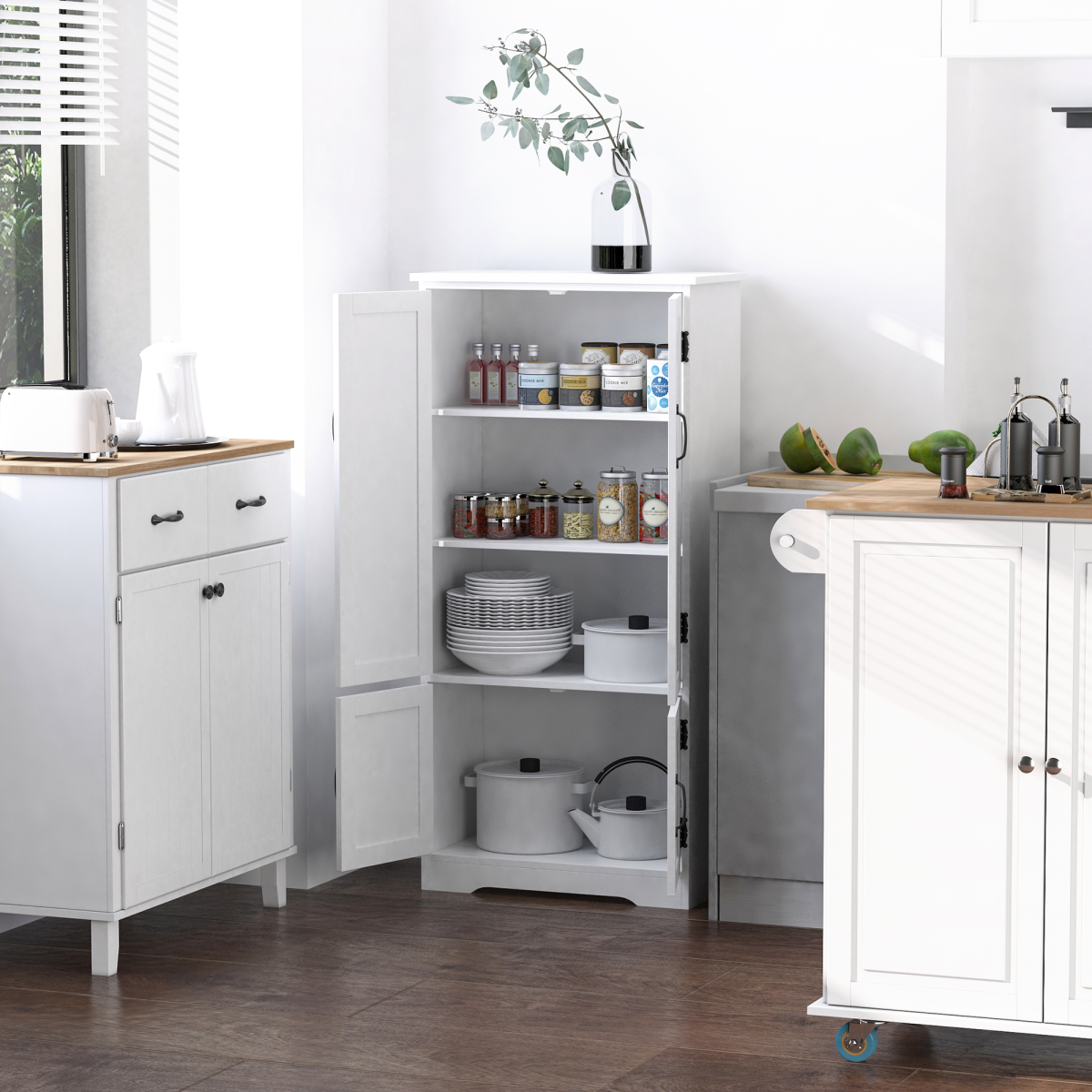 cortex-london-windsor-four-door-freestanding-storage-hutch-cabinet